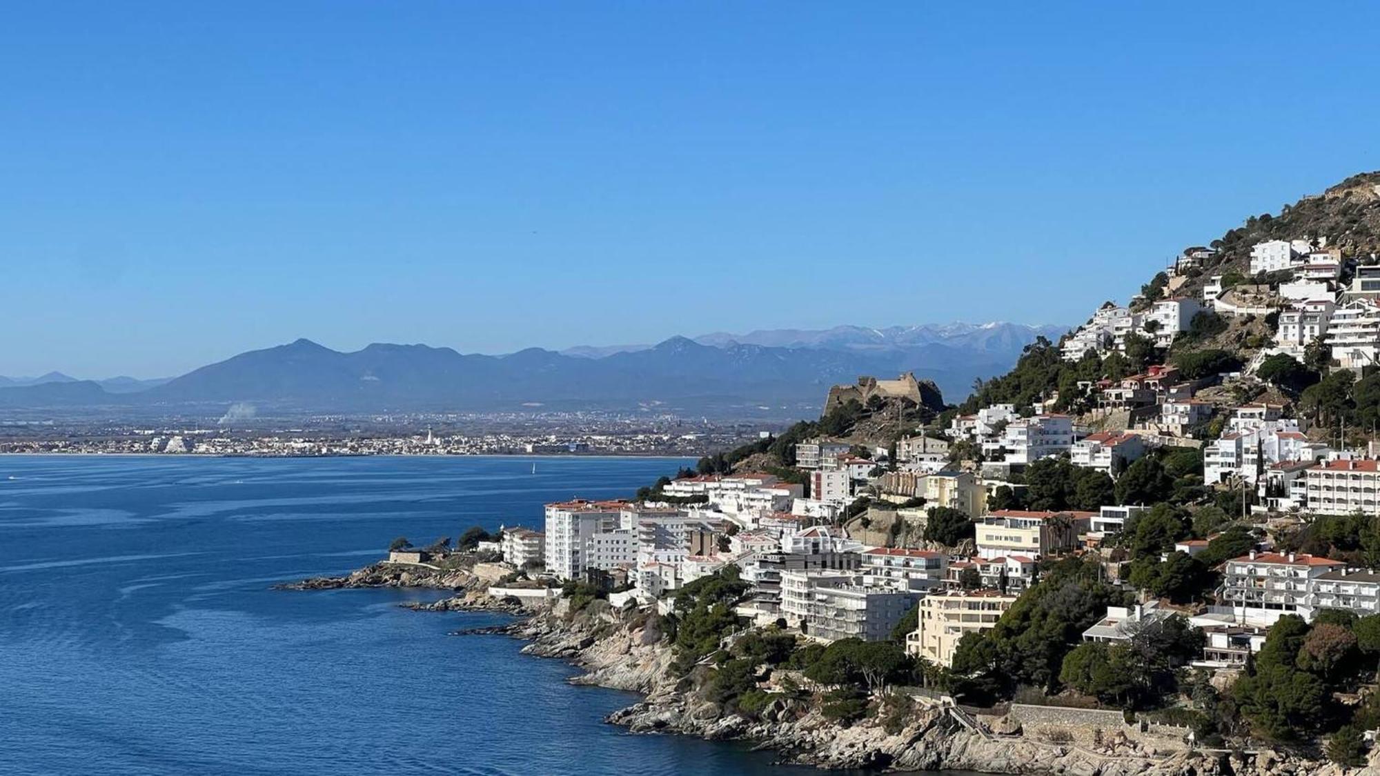 Apartamento Vista Mar Y Parking En Roses Av-27 Esterno foto