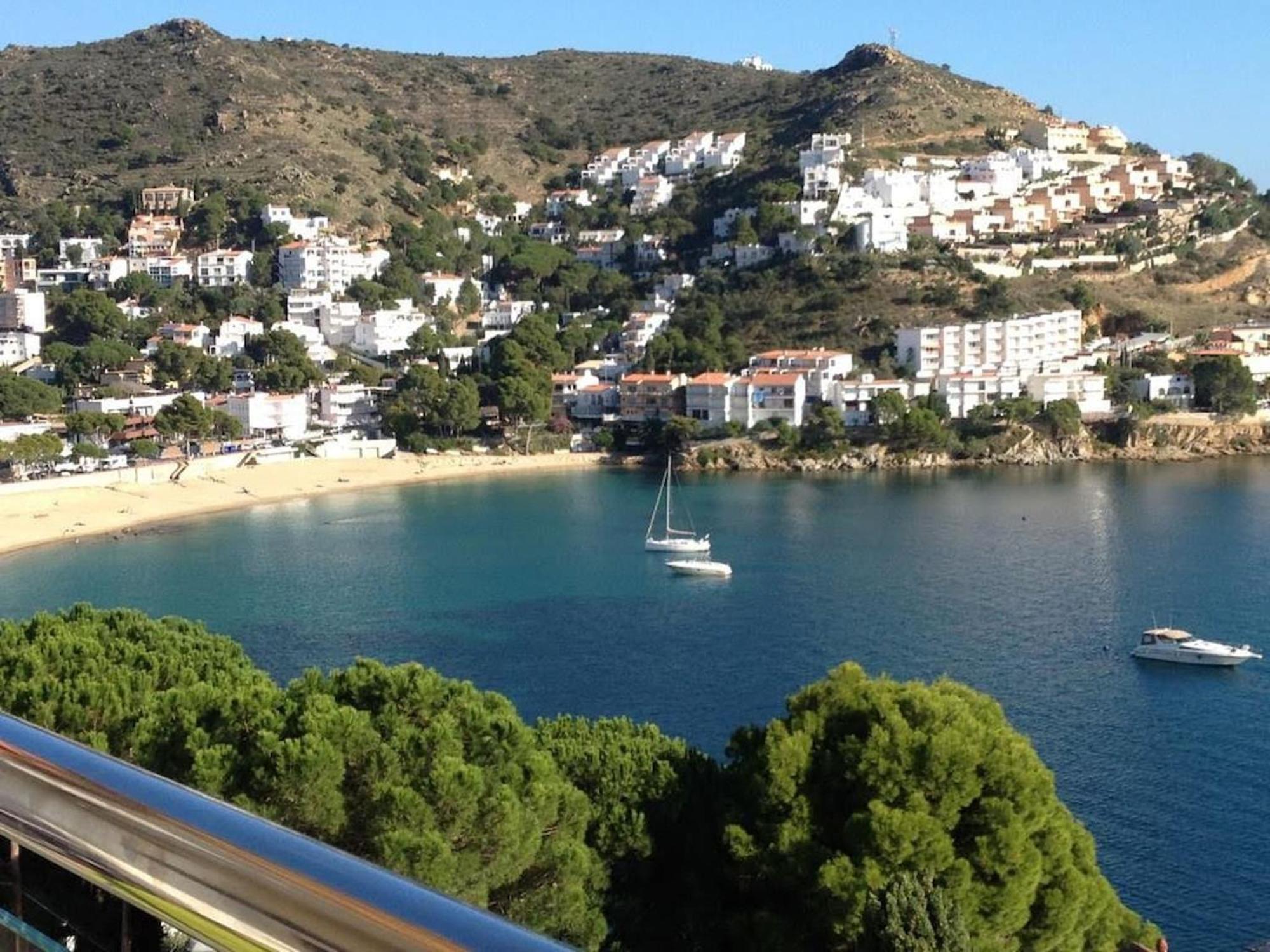 Apartamento Vista Mar Y Parking En Roses Av-27 Esterno foto